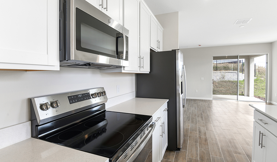 Kitchen of the Fraser floor plan