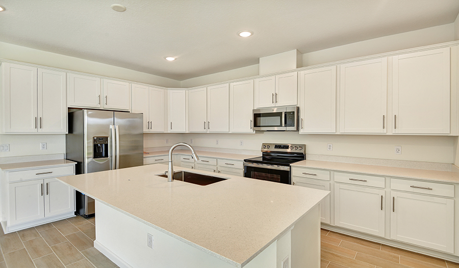 Kitchen of the Slate floor plan