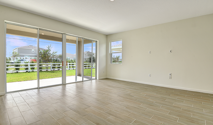 Great Room of the Slate floor plan