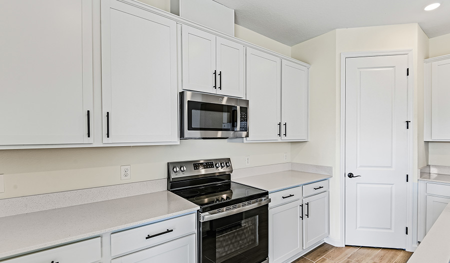 Kitchen of the Azure floor plan