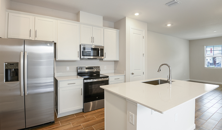 Kitchen of the Boston floor plan