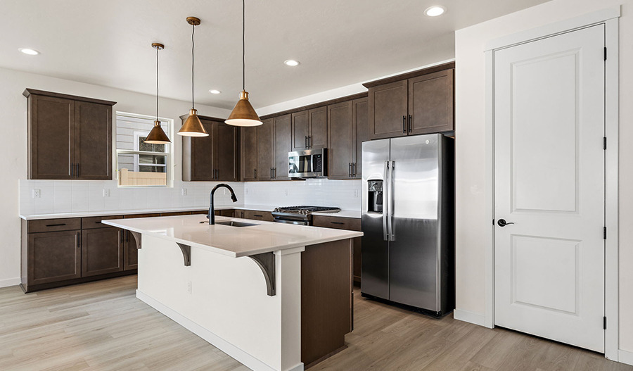 Kitchen of the Agate floor plan