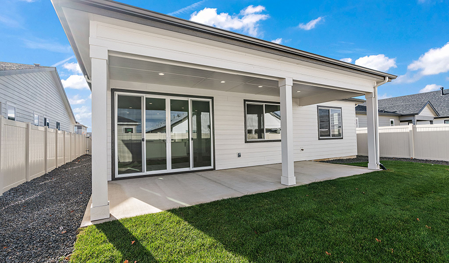 Rear Exterior of the Agate floor plan