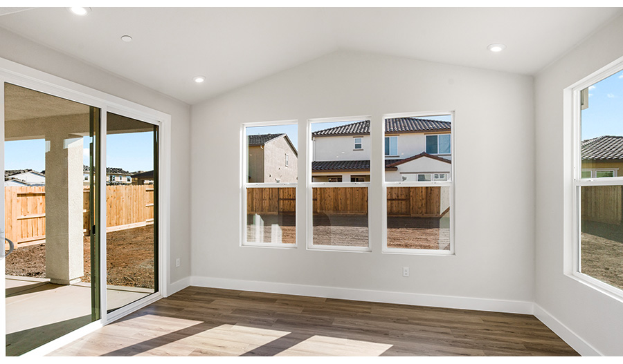 Sunroom of the Andrea floor plan