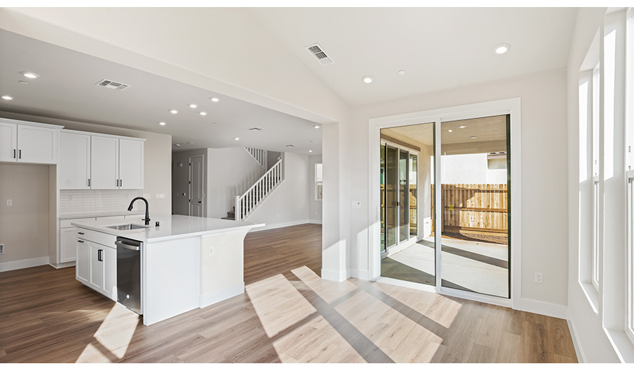 Sunroom of the Andrea floor plan