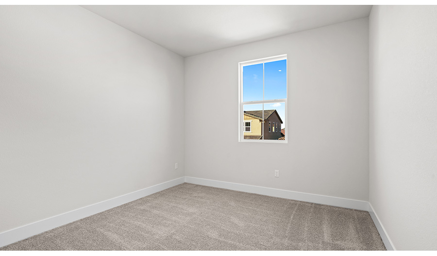 Bedroom of the Andrea floor plan