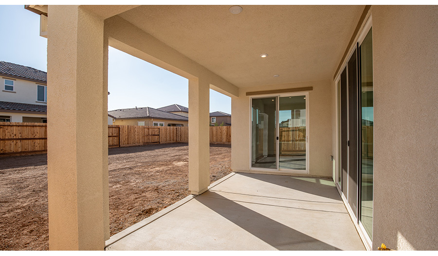 Rear Exterior of the Andrea floor plan