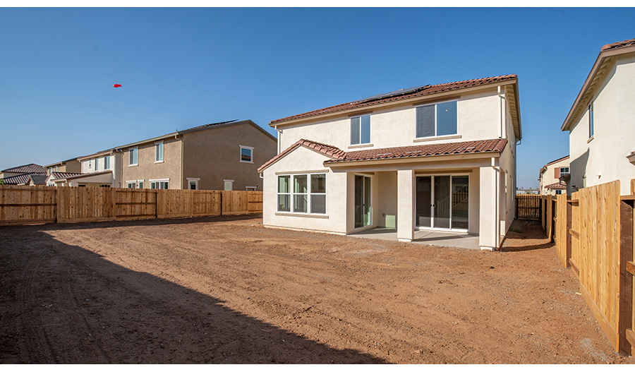 Rear Exterior of the Andrea floor plan