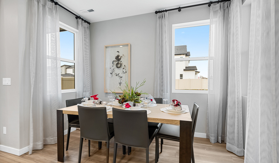 Dining Area of the Chicago floor plan