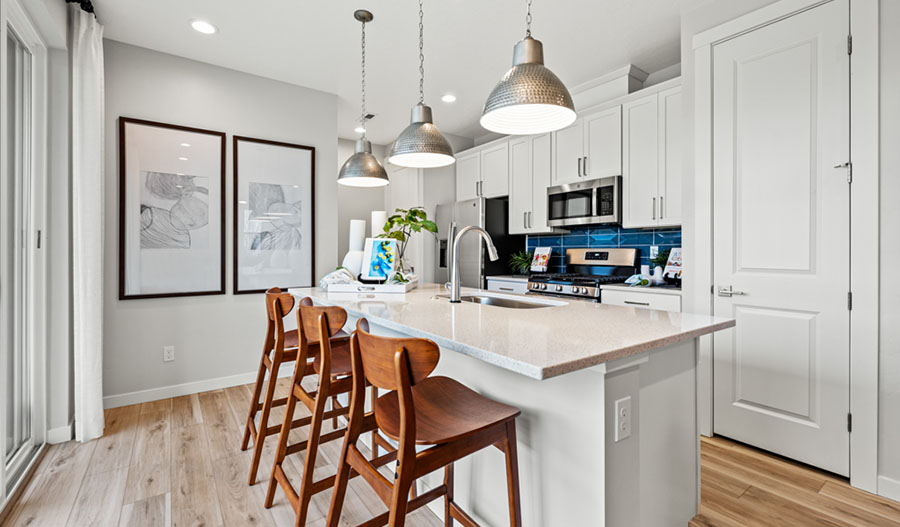 Kitchen of the Boston floor plan