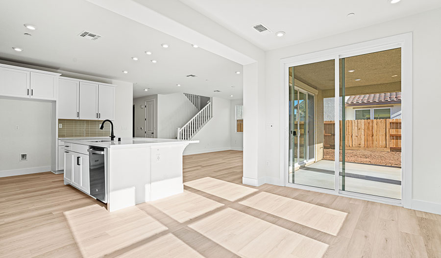 Dining Area of the Andrea floor plan