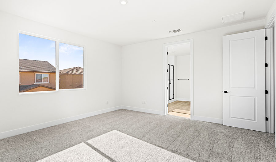 Bedroom of the Andrea floor plan