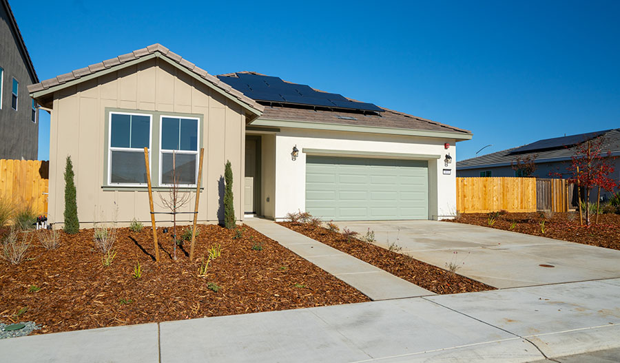 Exterior of the Amethyst floor plan