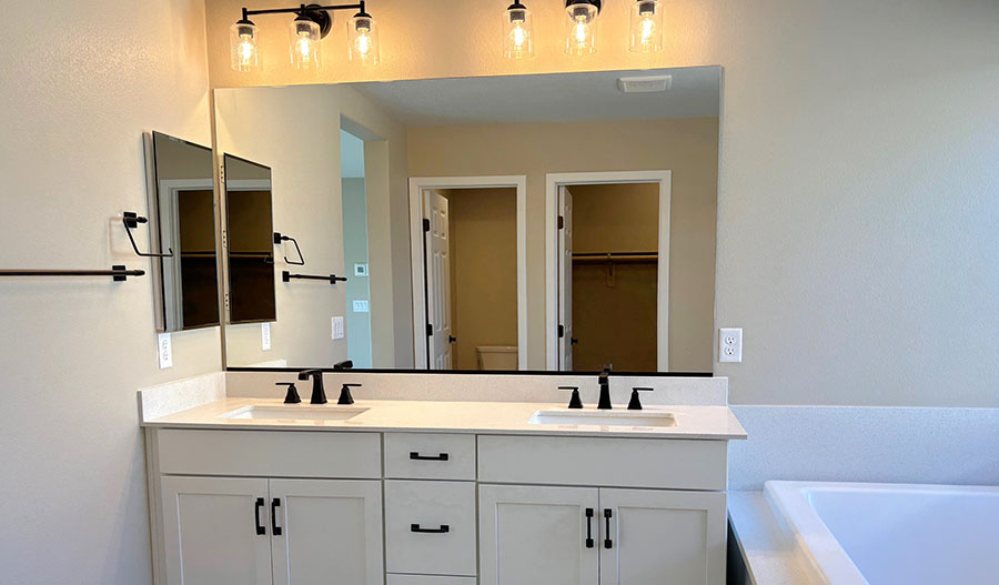 Bathroom of the Boxwood floor plan