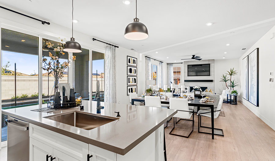 Kitchen of the Tourmaline floor plan