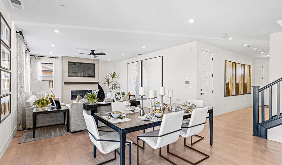 Dining Area of the Tourmaline floor plan