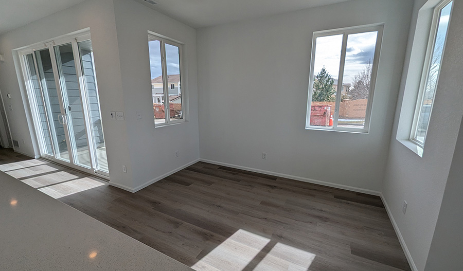 Dining Area of the Chicago floor plan