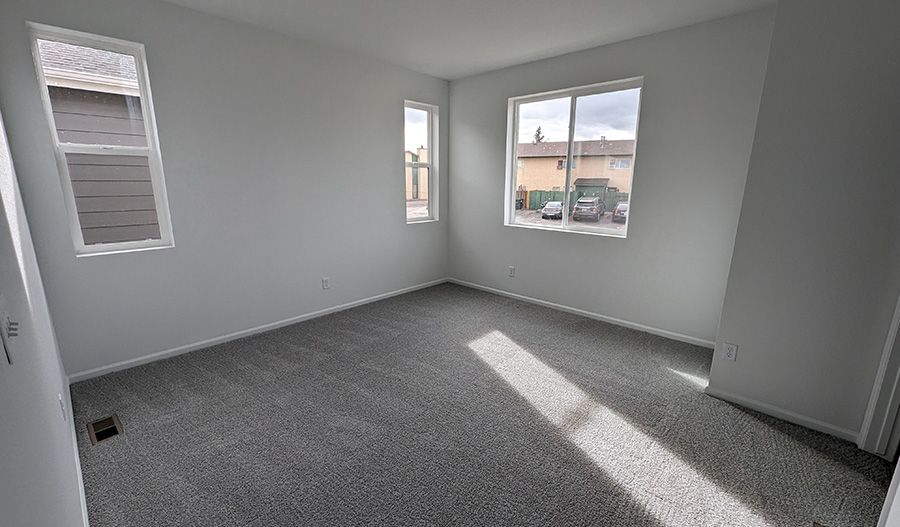 Bedroom of the Chicago floor plan