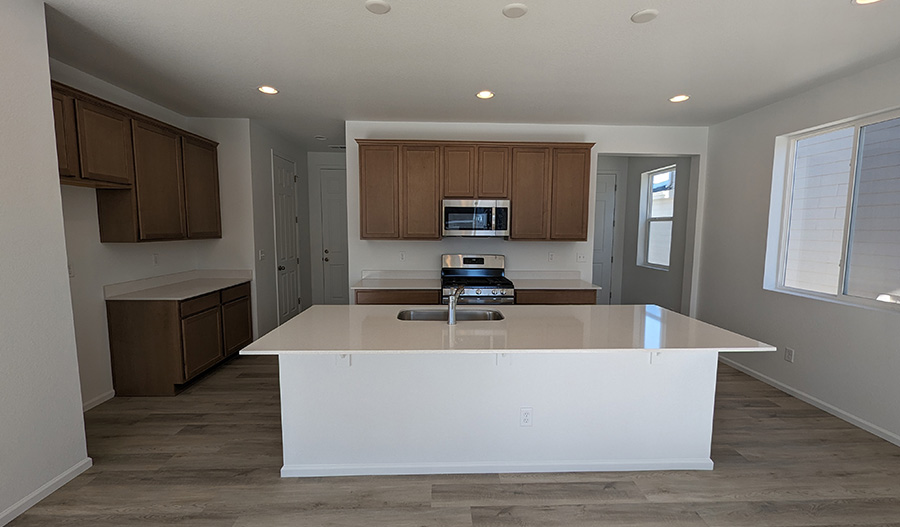 Kitchen of the Wintergreen floor plan