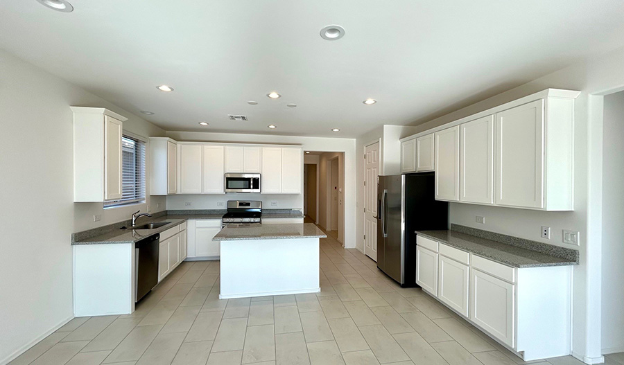 Kitchen of the Peridot floor plan