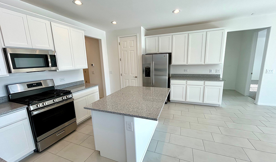 Kitchen of the Peridot floor plan