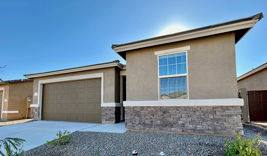 Exterior of the Peridot floor plan