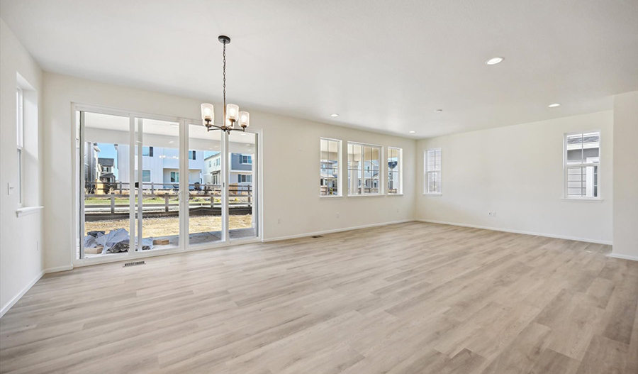 Dining Area of the Laurel floor plan