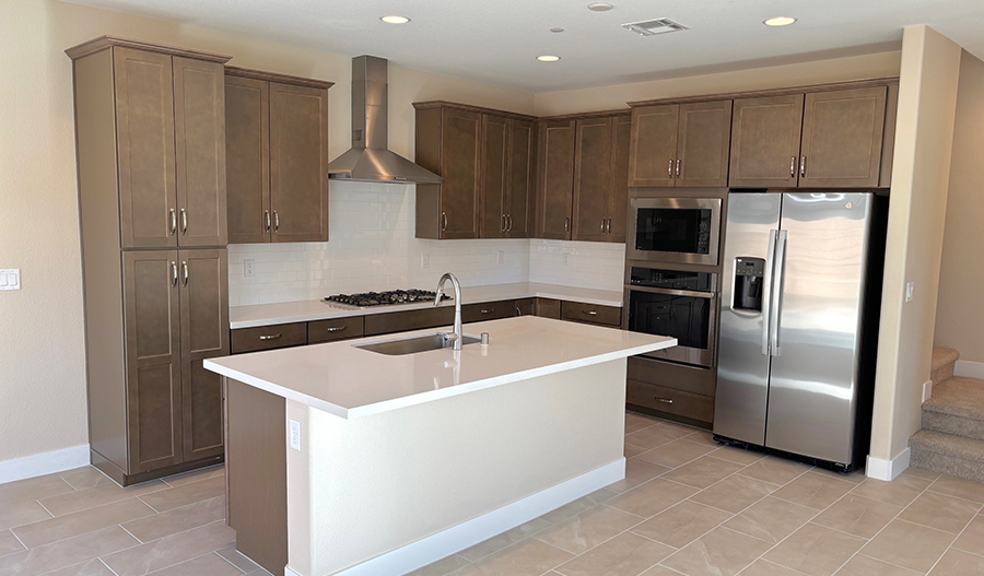 Kitchen of the Boxwood floor plan