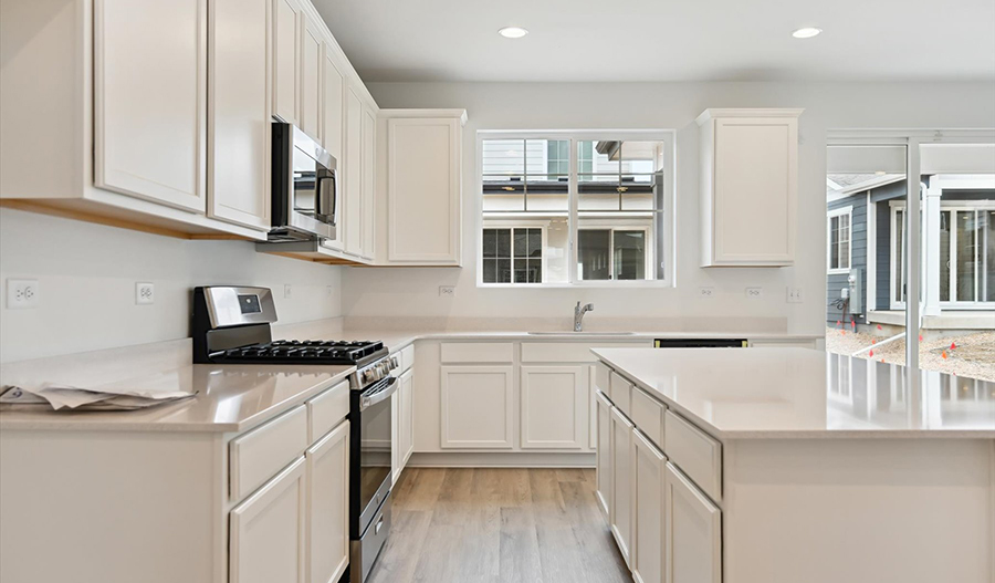 Kitchen of the AmethystDuo floor plan