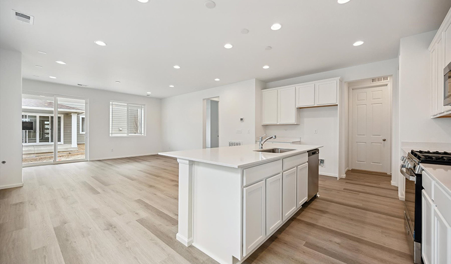 Kitchen of the LynwoodIDuo floor plan