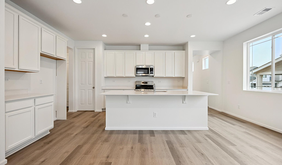 Kitchen of the LynwoodIDuo floor plan