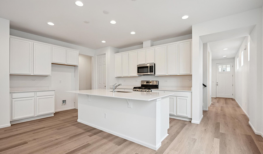 Kitchen of the LynwoodIDuo floor plan