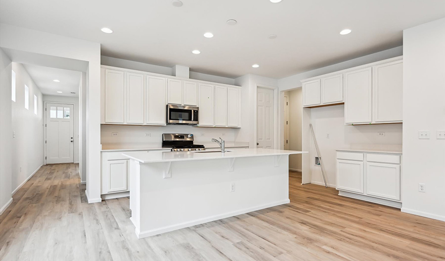 Kitchen of the LynwoodIIDuo floor plan