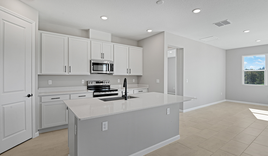 Kitchen of the Azure floor plan