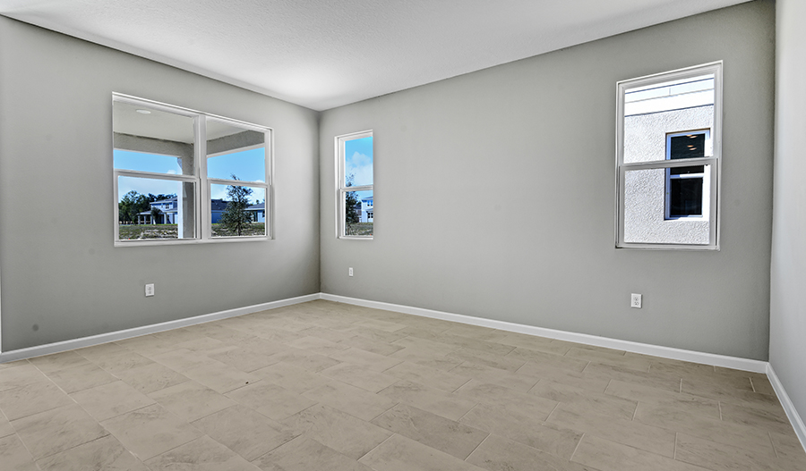 Bedroom of the Azure floor plan