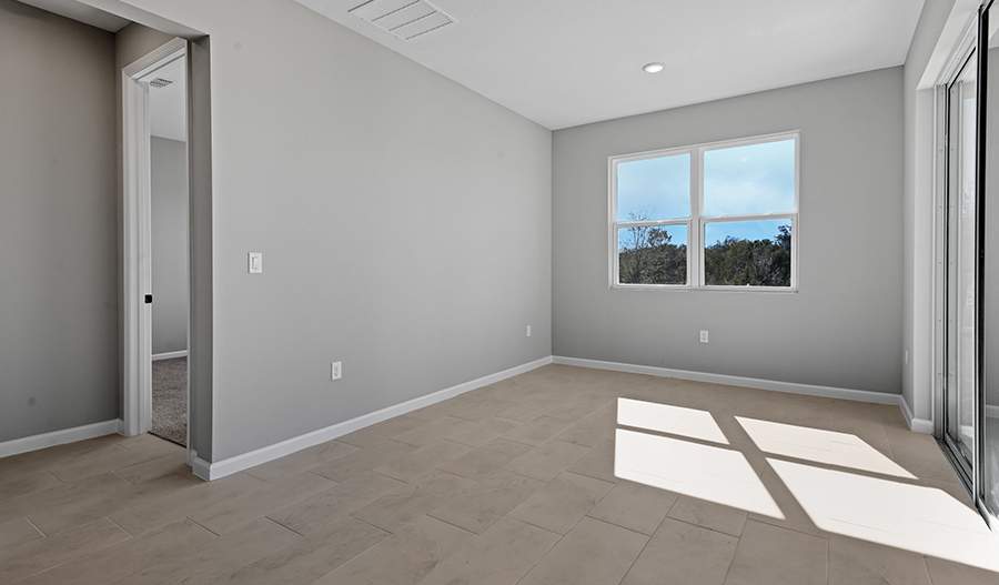 Bedroom of the Azure floor plan