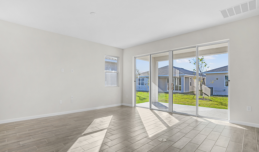 Great Room of the Slate floor plan