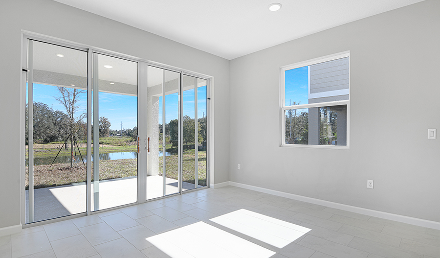 Great Room of the Pine floor plan