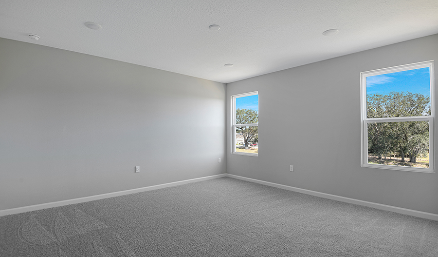 Bedroom of the Pine floor plan