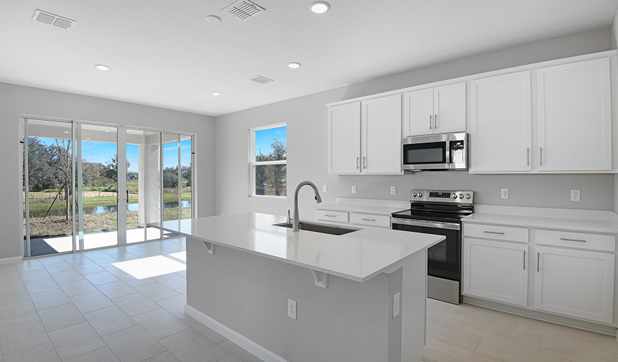 Kitchen of the Pine floor plan