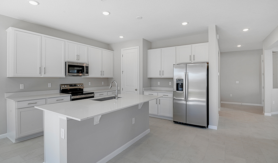 Kitchen of the Pine floor plan