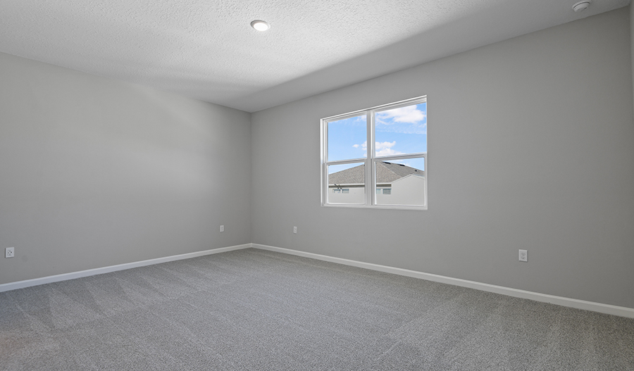 Bedroom of the Ruby floor plan