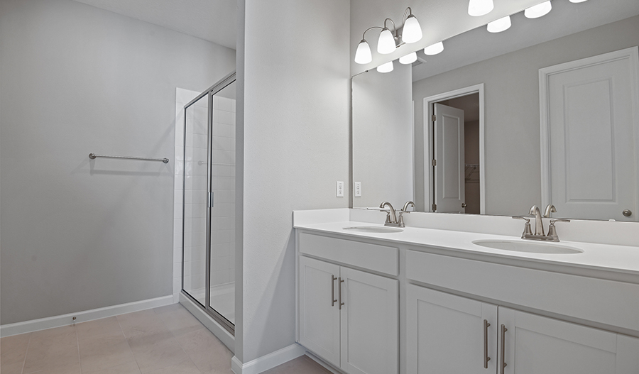 Bathroom of the Ruby floor plan