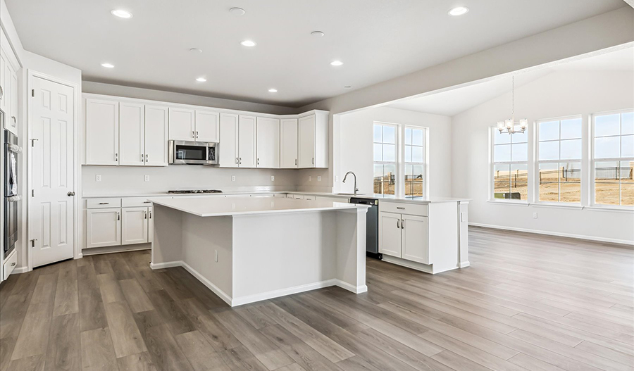 Kitchen of the Seth floor plan