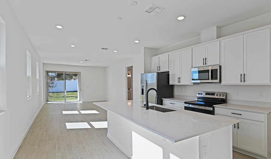 Kitchen of the Beech floor plan