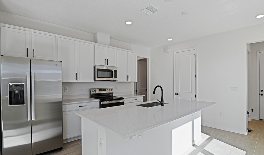 Kitchen of the Beech floor plan