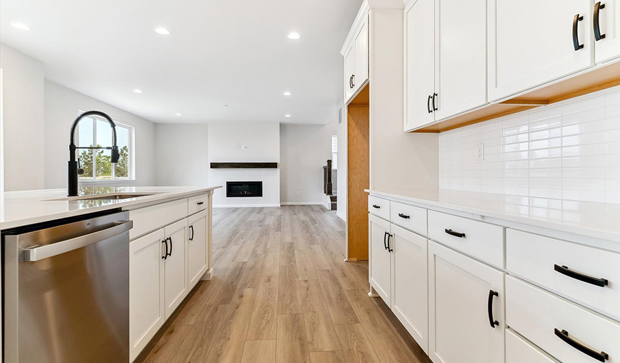 Kitchen of the Yorktown floor plan