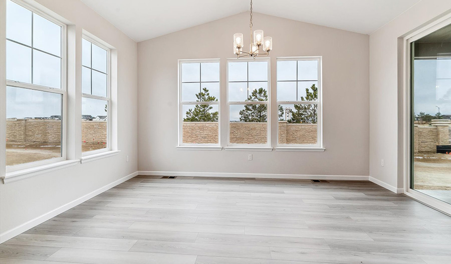 Sunroom of the Hemingway floor plan