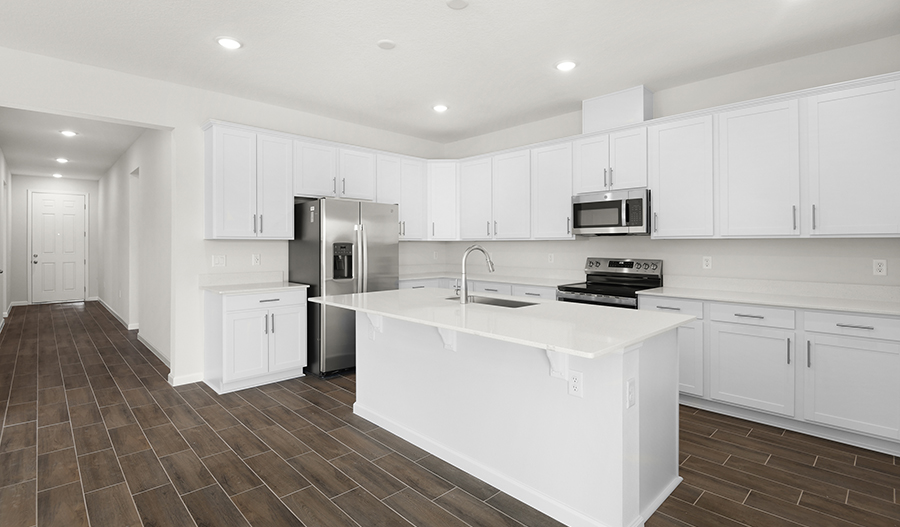 Kitchen of the Slate floor plan