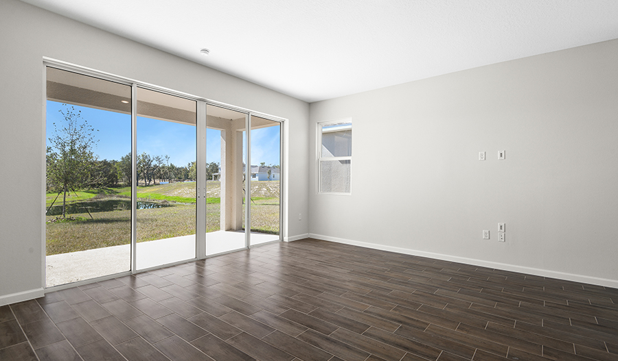 Great Room of the Slate floor plan